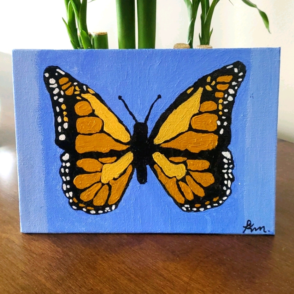 Acrylic Hand Painted butterfly 🦋